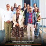 Participantes em actividades do projecto de economia circular baseada no bambu em Mocambique